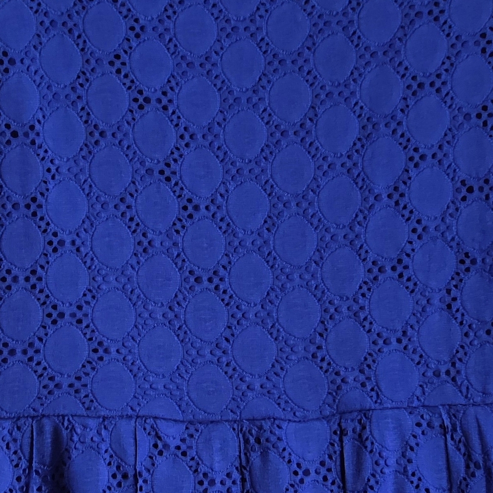 RN Studio By RONNI NICOLE Royal Blue Lace Midi Dress with Scoop Neck Size 2X - Picture 9 of 11